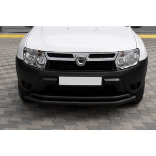 Bull bar ST017 Black (stainless steel) Renault Duster 2008–2017 photo 3