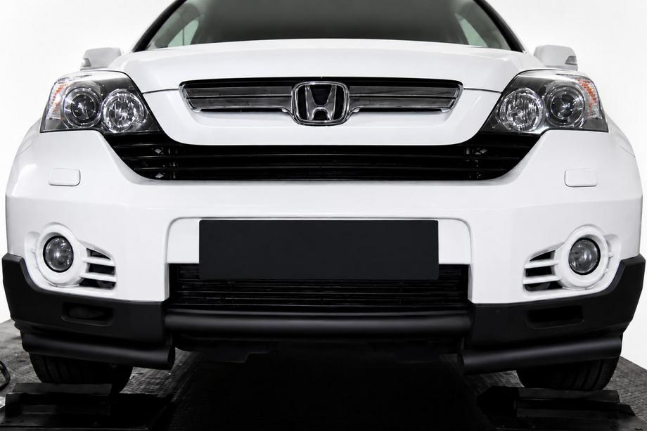 Honda CRV 2007-2011 Bull bar ST017 Black (stainless steel) Image