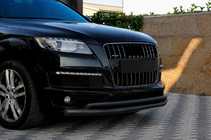 Audi Q7 2005-2015 Bull bar ST017 Black (stainless steel) photo 3