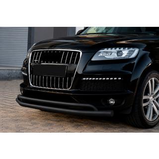 Bull bar ST017 Black (stainless steel) Audi Q7 2005-2015 photo 2