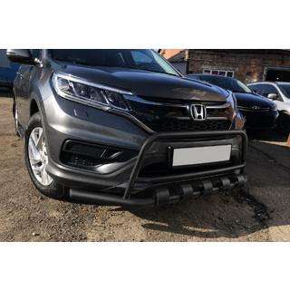 Front bull bar WT003-ST-V2 Black (stainless steel) photo 1