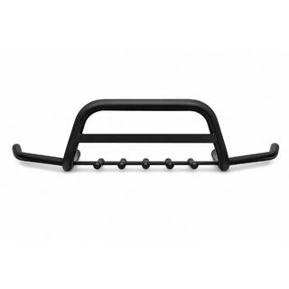 Front bull bar with side tubes WT003 Plus Black (stainless steel) photo 1