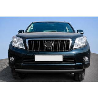 Front nudge bar ST008 Black (stainless steel) Toyota Land Cruiser Prado 150 2009-2023