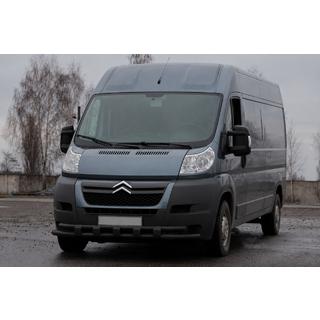 Front bull bar ST015 Black (stainless steel) photo 2