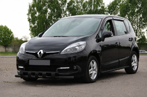 Renault Scenic/Grand 2009-2016 Front bull bar ST015 Black (stainless steel) photo 2