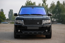 Range Rover III L322 2002-2012 Front bull bar ST015 Black (stainless steel) photo 2