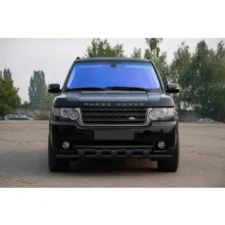 Front bull bar ST015 Black (stainless steel) photo 2