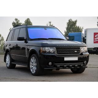 Front bull bar ST015 Black (stainless steel) Range Rover III L322 2002-2012 photo 3