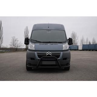 Front bull bar ST019 Black (stainless steel) photo 1