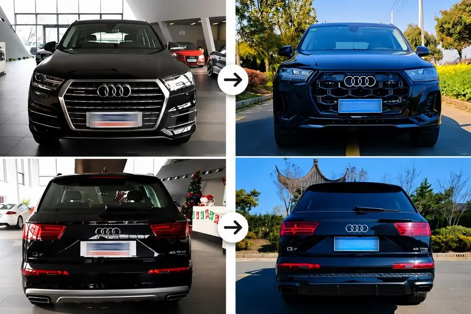Audi Q7 2015–2026 Body kit (facelift conversion) in 2024 look (for 2015-2020) Image