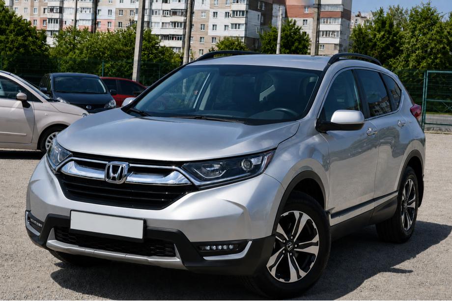 Honda CRV 2017-2022 OEM Black Roof Rails (Aluminum) Image