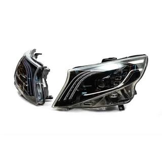 Maybach-style LED headlight set, front (for V-class, 2 pcs) photo 3