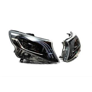 Maybach-style LED headlight set, front (for V-class, 2 pcs) photo 4
