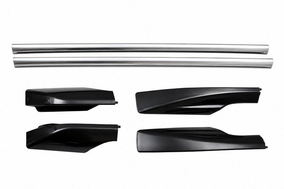 Toyota Rav 4 2006-2013 OEM Gray Roof Rails (Aluminum) Image