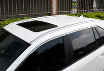 Toyota Rav 4 2019–2025 Integrated OEM chrome roof rails (Aluminum, adhesive mounting) photo 1
