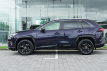 Toyota Rav 4 2019–2025 Integrated roof rails grey OEM (ABS plastic) photo 2