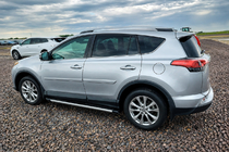 Toyota Rav 4 2019–2025 OEM Gray Roof Rails (Aluminum) photo 1