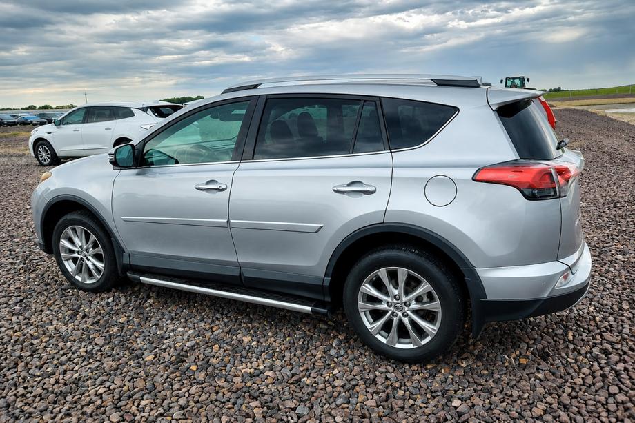 Toyota Rav 4 2019–2025 OEM Gray Roof Rails (Aluminum) Image