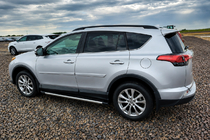 Toyota Rav 4 2019–2025 OEM Black Roof Rails (Aluminum) photo 1
