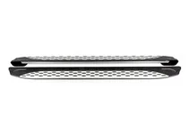 Renault Logan MCV 2005-2013 Side Steps Shining V1 (2 pcs, Aluminum) photo 2