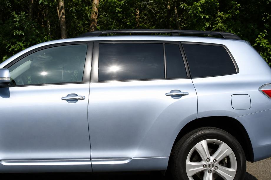Toyota Highlander 2008-2013 Roof rails black OEM (Aluminum) Image