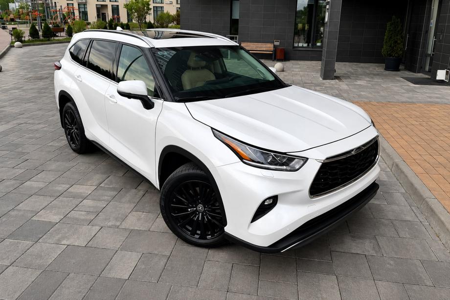Toyota Highlander 2019- OEM Grey Roof Rails (ABS Plastic) Image