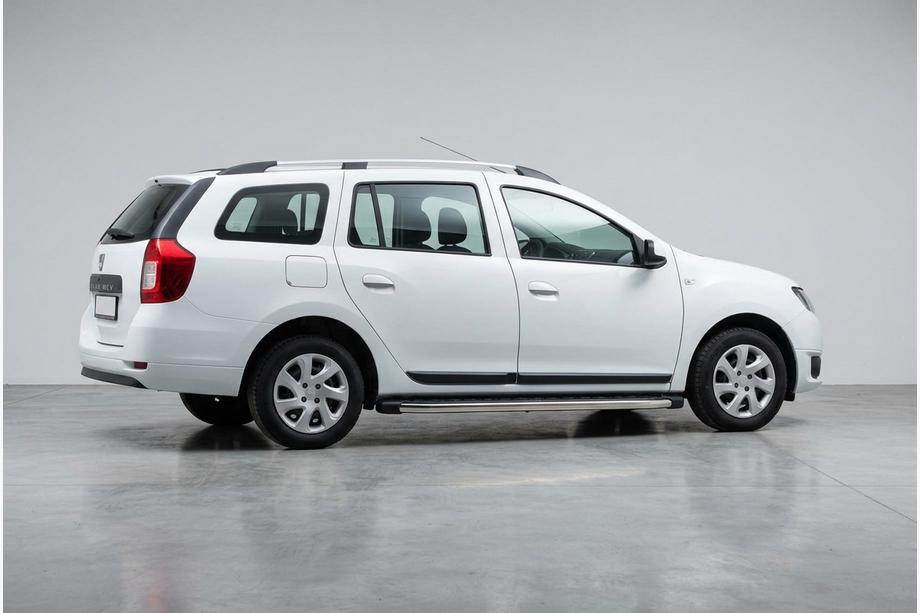 Dacia Logan MCV 2013-2020 Side Steps BlackLine (2 pcs, Aluminum) Image