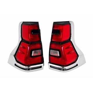 LED Tail Lights Chrome V1 (2017-2023, 2 pcs) photo 2