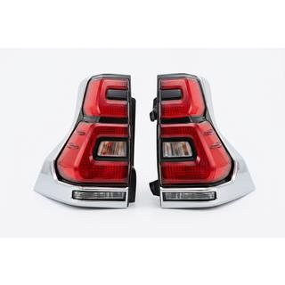 LED Tail Lights Chrome V2 (2017-2023, 2 pcs) photo 2