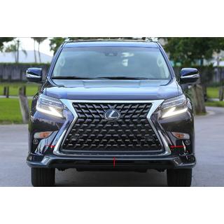 Front bumper chrome trim cover (2013-2023, 3 pcs) Lexus GX460 2009-2023 photo 1