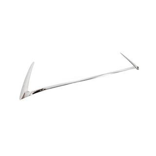 Front bumper chrome trim cover (2013-2023, 3 pcs) Lexus GX460 2009-2023 photo 4