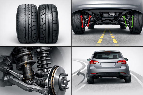 Why Your Car Pulls to One Side: Tires, Alignment or Suspension?