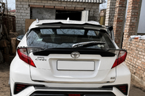 Toyota C-HR 2016-2023 Integrated roof rails grey OEM (ABS plastic, adhesive installation) photo 6