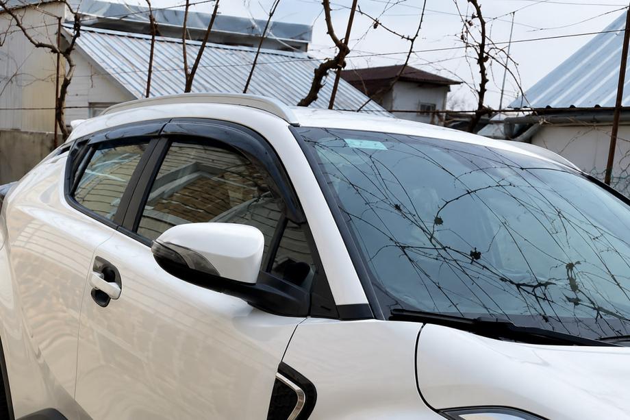 Toyota C-HR 2016-2023 Integrated roof rails grey OEM (ABS plastic, adhesive installation) Image