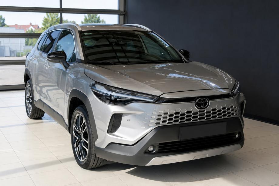 Toyota Corolla Cross 2020- Integrated roof rails grey OEM (Aluminum, adhesive installation) Image