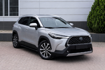 Toyota Corolla Cross 2020- Integrated OEM Roof Rails, Grey (Aluminium) photo 1