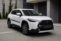 Toyota Corolla Cross 2020- Integrated roof rails grey OEM (ABS plastic, adhesive installation) photo 3