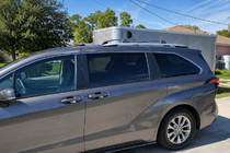 Toyota Sienna 2020- Integrated OEM Roof Rails, Grey (Aluminium) photo 2