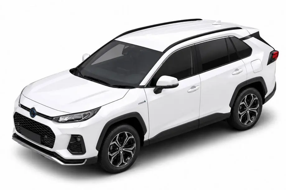 Toyota Raize 2019– Integrated roof rails black OEM (Aluminum, adhesive mounting) Image
