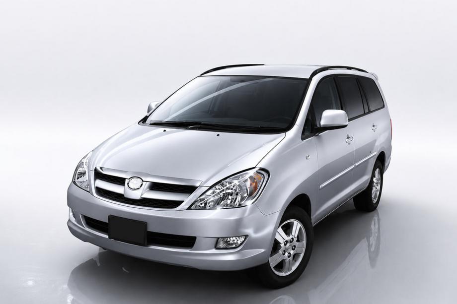 Toyota Innova 2015- Integrated roof rails black OEM (Aluminum) Image