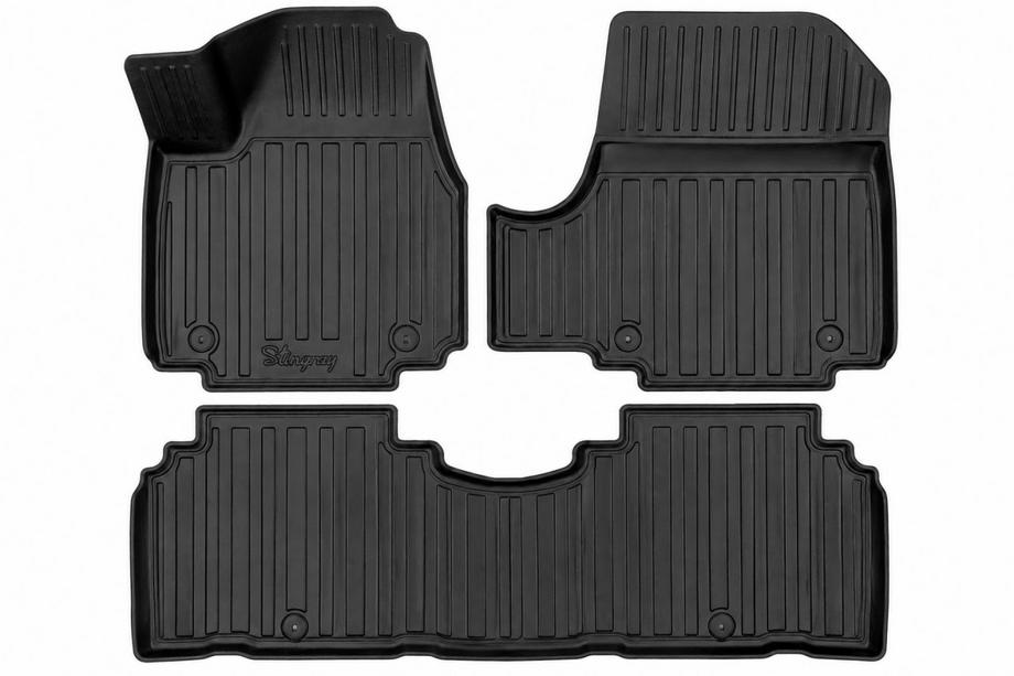 Hyundai Ioniq 5 2021- Stingray 3D floor mats (for fixed console, USA, 3 pcs) Image