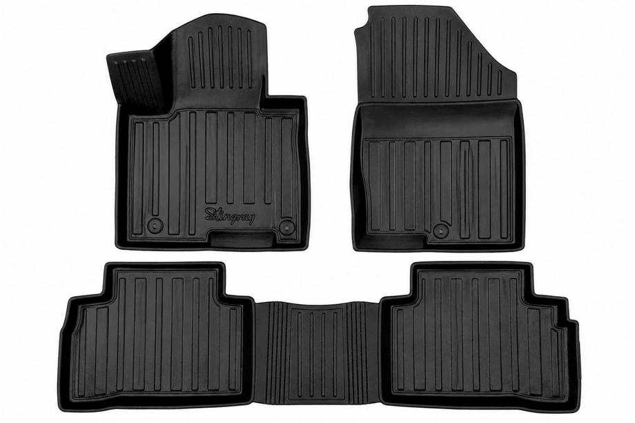 Hyundai Tucson NX4 2021- Stingray 3D Floor Mats (USA, 3 pcs) Photo 1