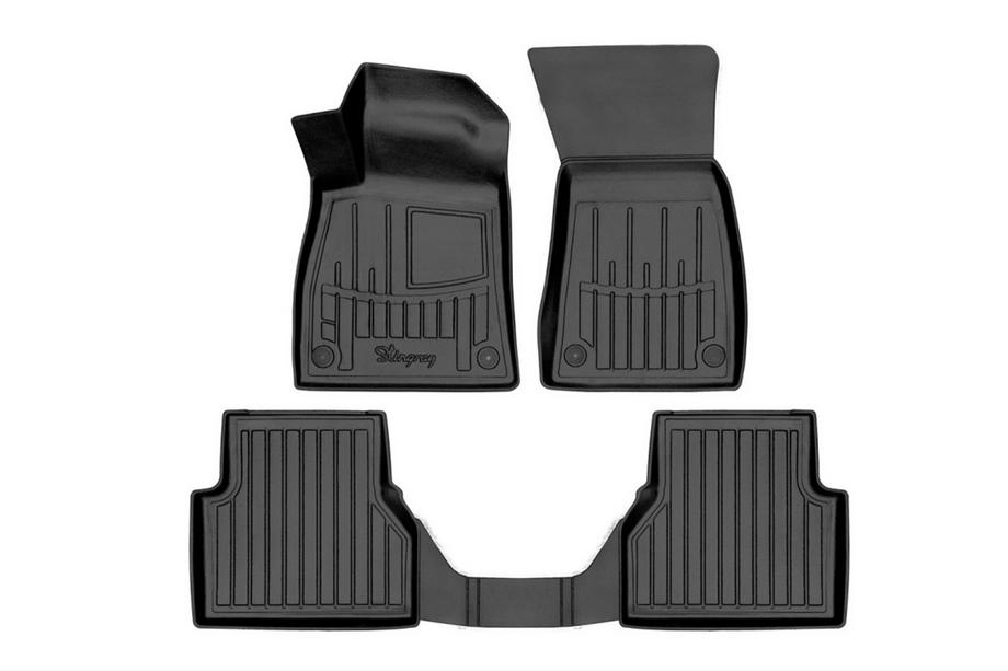 Audi A6 C9 2025– Stingray 3D Rubber Floor Mats (4 pcs) Photo 1