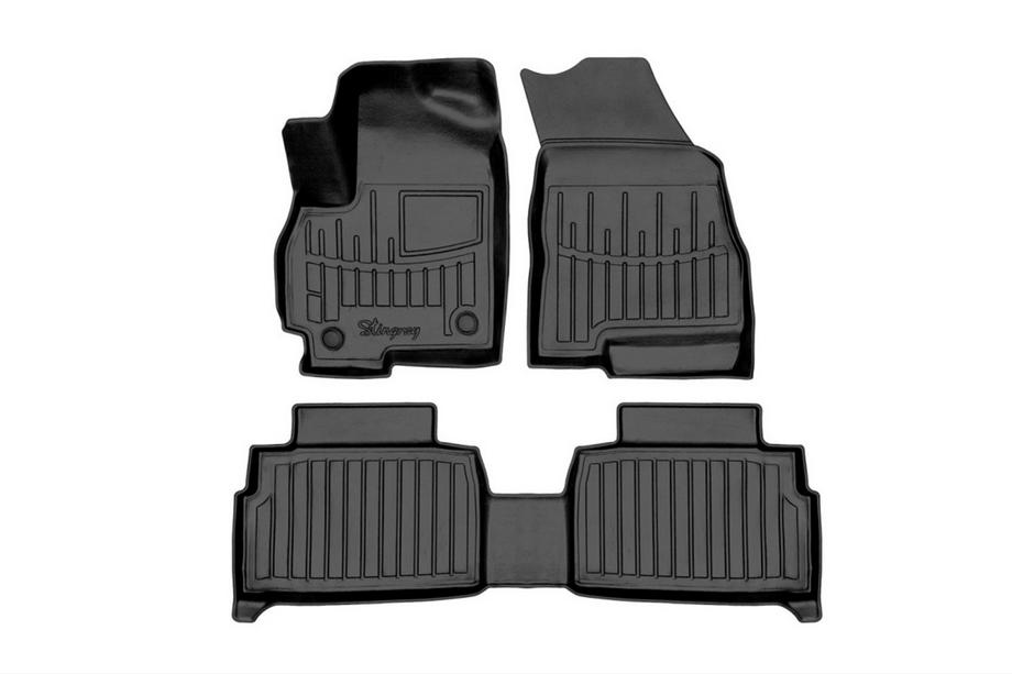 Chery Tiggo 4 2017- Stingray 3D Rubber Floor Mats (2025-, hybrid, 3 pcs) Image
