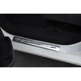 Stainless Steel Door Sill Protectors (Omsa, 2 pcs) photo 1