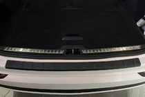 Volvo XC90 2015- Rear Bumper Protector EuroCap (ABS) photo 3