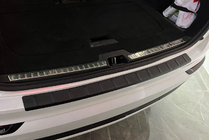 Volvo XC90 2015- Rear Bumper Protector EuroCap (ABS) photo 1