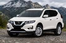 Nissan X-trail T32/Rogue 2014-2021 Integrated black OEM roof rails (for X-trail, aluminium, adhesive installation) photo 1