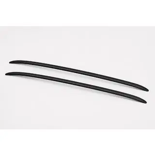 Integrated black OEM roof rails (for X-trail, aluminium, adhesive installation) photo 2