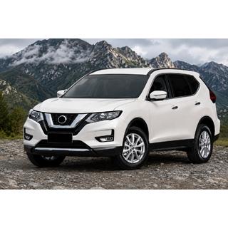 Integrated black OEM roof rails (for X-trail, aluminium, adhesive installation) photo 1